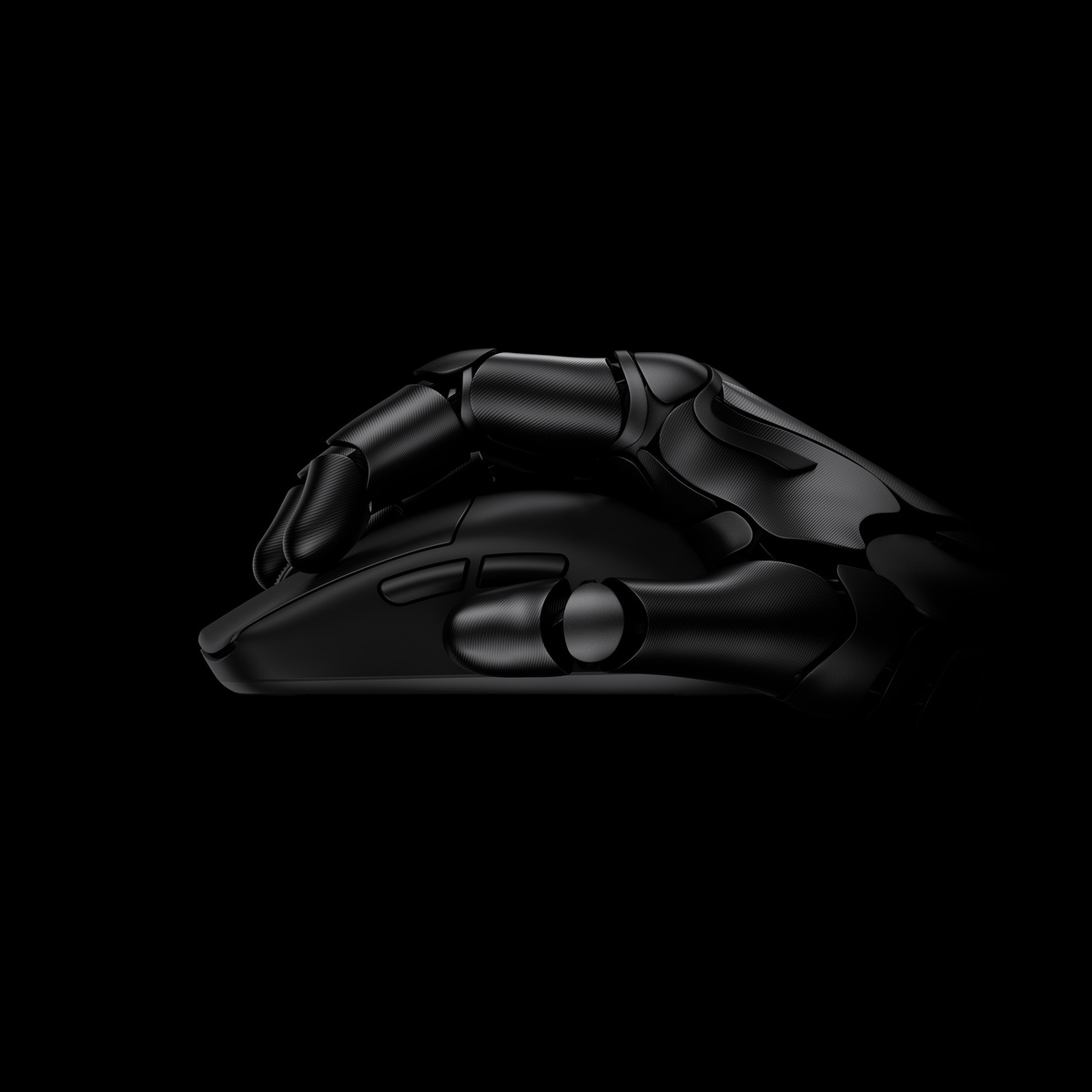 Claw grip on the Hitscan Hyperlight X wireless gaming mouse